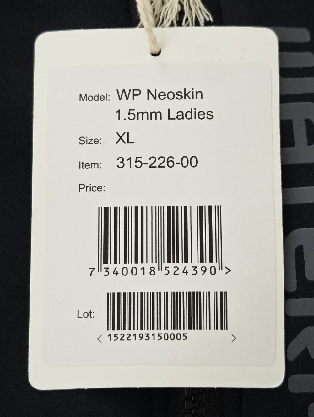 NWT WATERPROOF NEOSKIN FULL BODY WETSUIT 1.5mm. - Picture 10 of 11